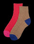 2pk Thermal Wool Blend Ankle High Socks